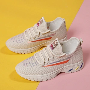 Lightweight Lace Up Women Running Shoes Gym Athletic Walking style Shoes