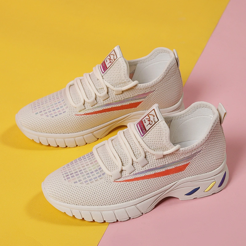 Lightweight Lace Up Women Running Shoes Gym Athletic Walking style Shoes
