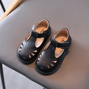 Girl leather Single shoes Dance dress Princess shoes for kids