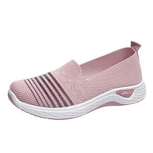 New Style Breathable Women Slip on Loafers Shoes Ladies Casual Sport Shoes