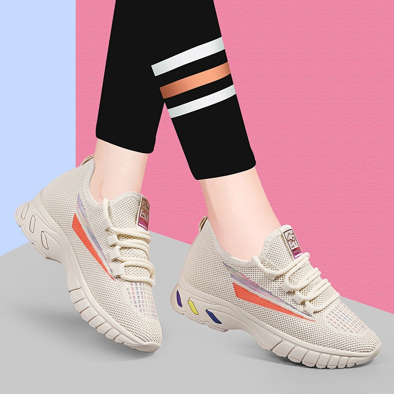 Lightweight Lace Up Women Running Shoes Gym Athletic Walking style Shoes