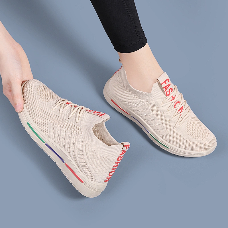 New Breathable Fashion Women Sneaker Casual Running Shoes Sport Shoes for Ladies