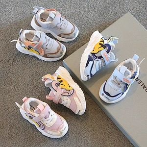 Cute casual baby running sport shoes children walking style shoes
