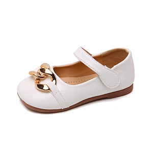 Children Single Shoes Girl Sweet Princess shoes soft PU girls loafers shoes