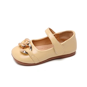 Children Single Shoes Girl Sweet Princess shoes soft PU girls loafers shoes