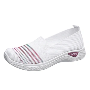 New Style Breathable Women Slip on Loafers Shoes Ladies Casual Sport Shoes