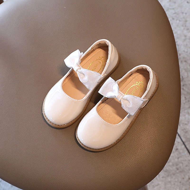 Kids Princess Flats Children Girls Mary Jane Dress Shoes