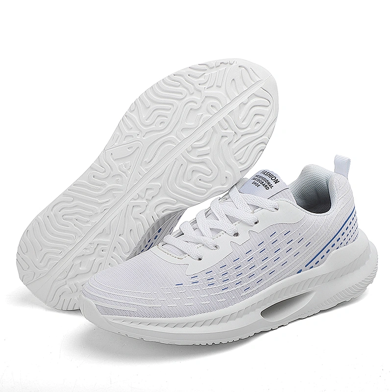 Lady Lace up Walking Sneakers Women Casual Sport Running Shoes