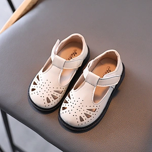 Girl leather Single shoes Dance dress Princess shoes for kids