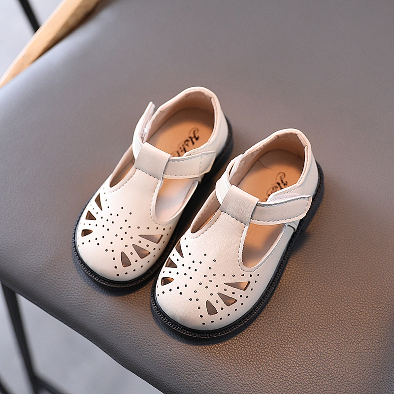 Girl leather Single shoes Dance dress Princess shoes for kids