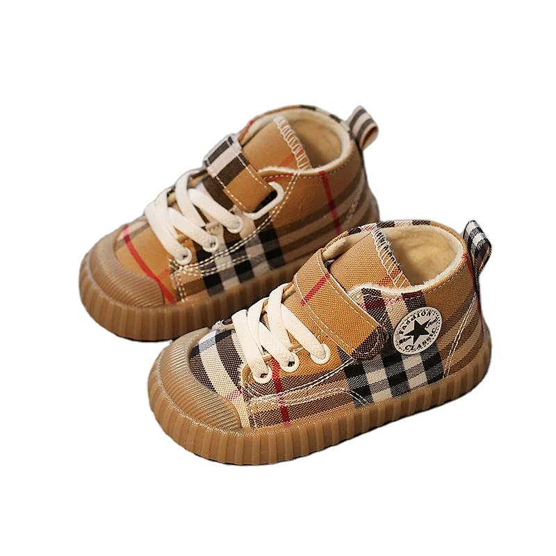 Durable casual Canvas Shoes for kids walking style student shoes