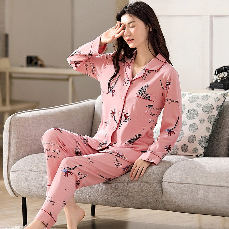 New Pajamas design women sleepcloths home wear leisure Wear