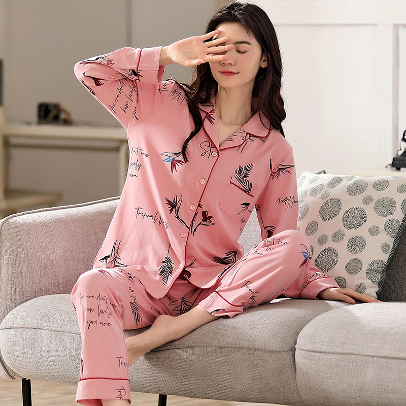 New Pajamas design women sleepcloths home wear leisure Wear