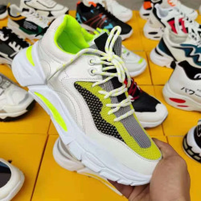 Stylish cheap price men casual running stock shoes sports sneaker shoes stock