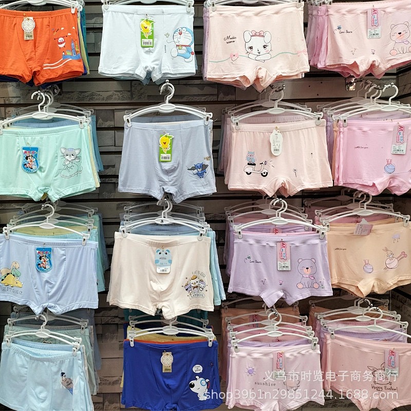 Mix style children Boys Boxers Briefs Kids Underwear stock