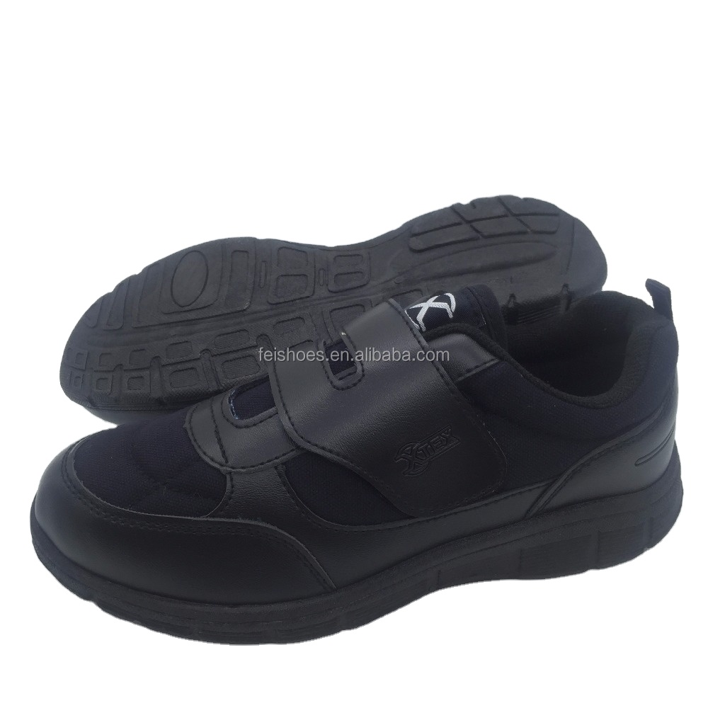 Factory New fashion black men casual athletic sneakers shoes custom shoes