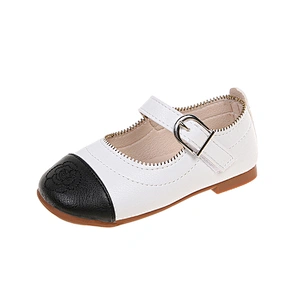 Buckle Strap Kids School Mary Jane Flats Children Casual Dress Shoes