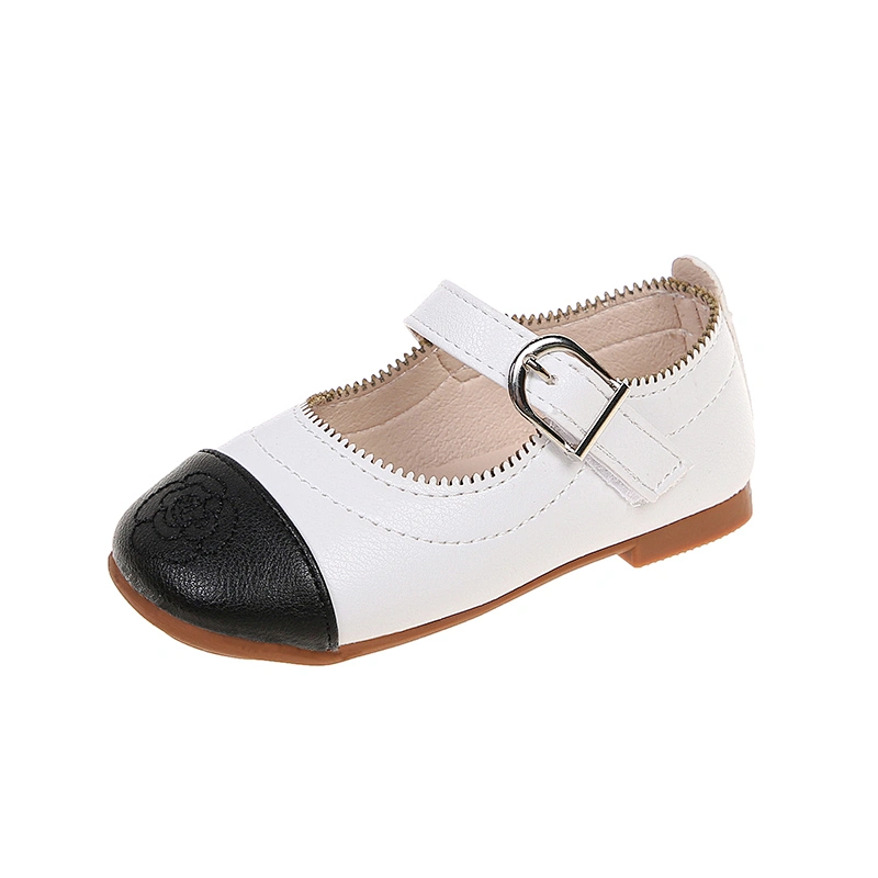 Buckle Strap Kids School Mary Jane Flats Children Casual Dress Shoes