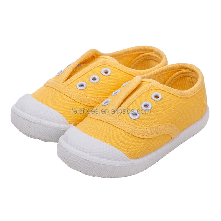 Hottest seller Injection Children cheap baby Casual canvas Shoes