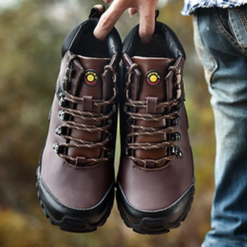 Winter Outdoor Casual Warm Shoes Men Ankle Snow Boots
