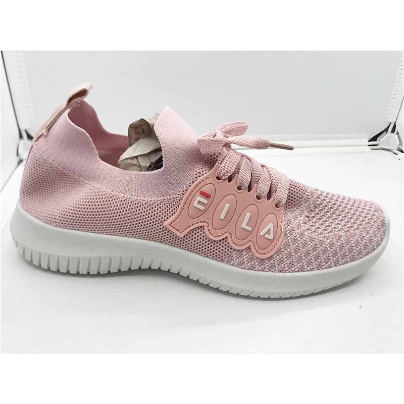 New Style Fashion Flyknit Sports Running Sneaker Shoes for Women