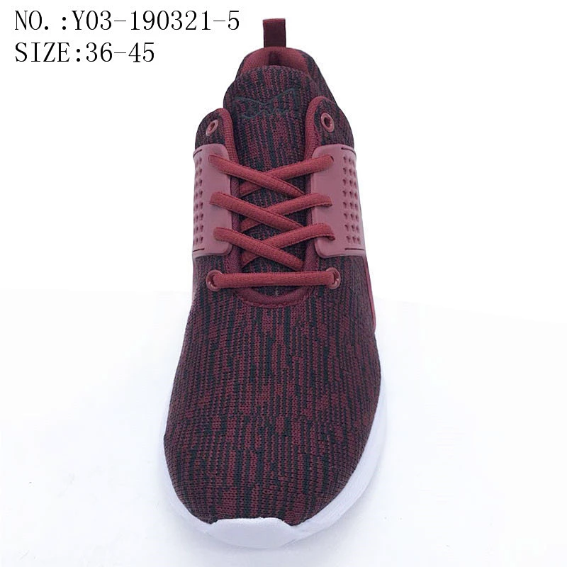 Latest design fashion mesh upper breathable casual men sport  running shoes