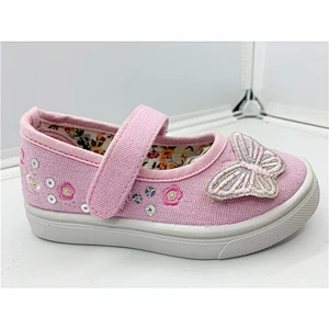 New Style Custom Kids Slip on Injection Casual Canvas Shoes