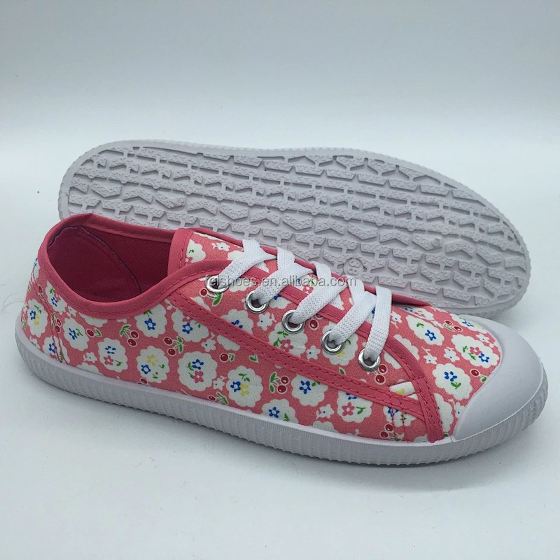 OEM Factory China factory good quality women casual canvas shoes
