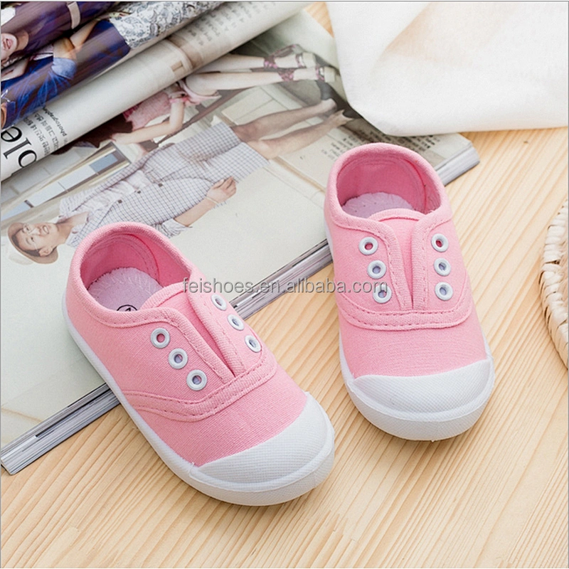 Hottest seller Injection Children cheap baby Casual canvas Shoes