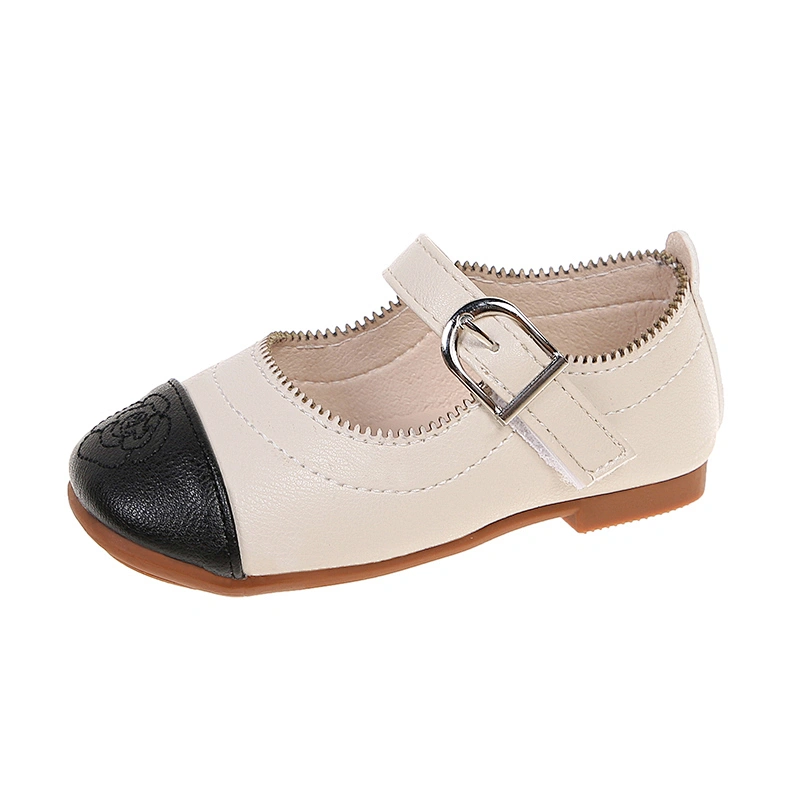 Buckle Strap Kids School Mary Jane Flats Children Casual Dress Shoes