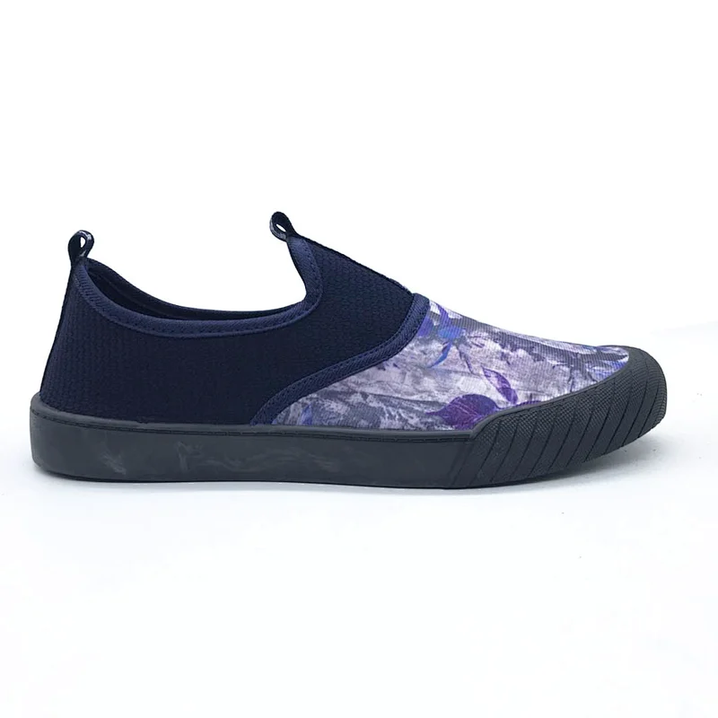 New Fashion Style Men Footwear Injection Canvas Casual Shoes with Customized