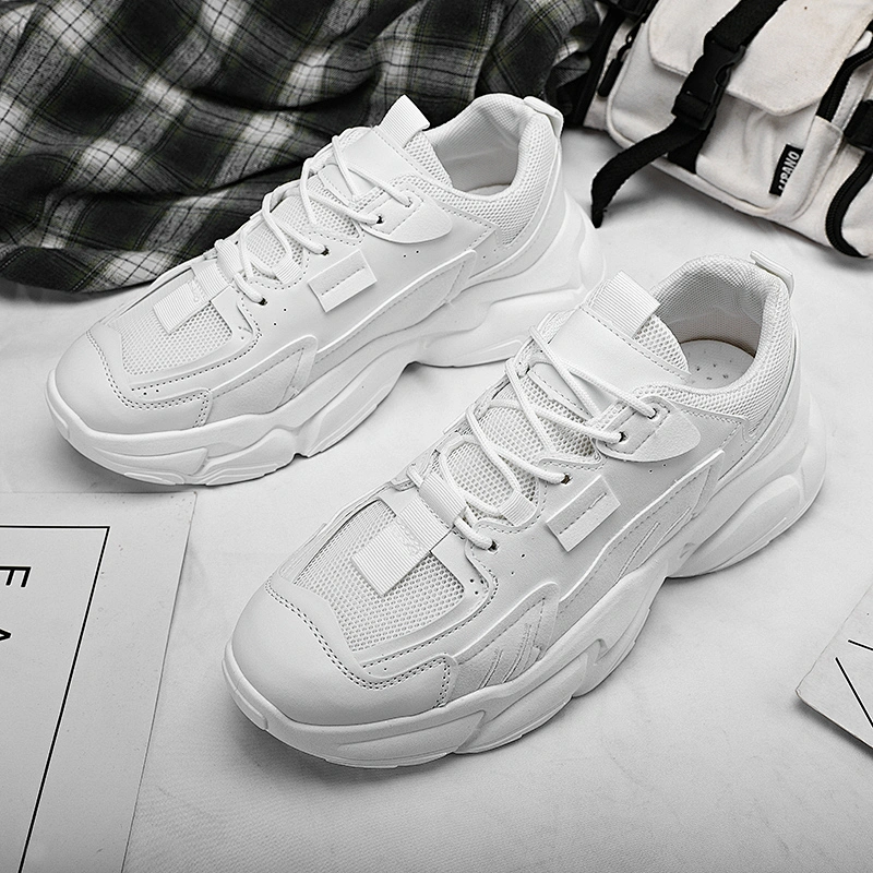 Men Casual Running Shoes Chunky Sneakers Athletic Walking Shoes