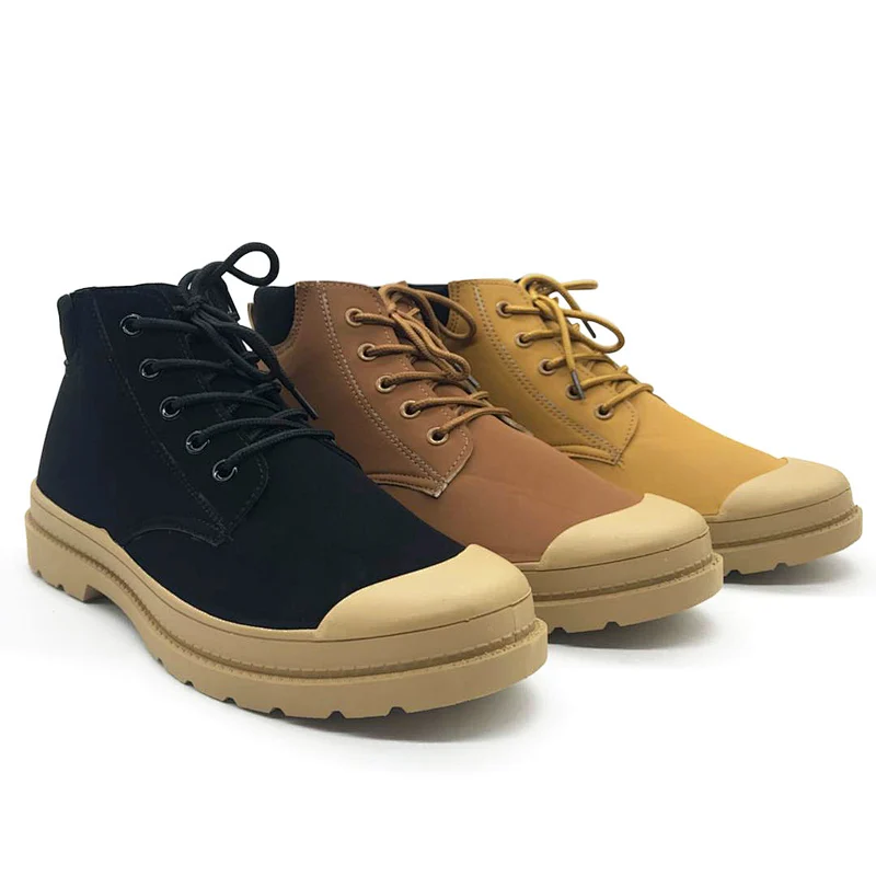Hot Sale Fashion Men Injection Low-Cut Casual Shoes Martin Boots