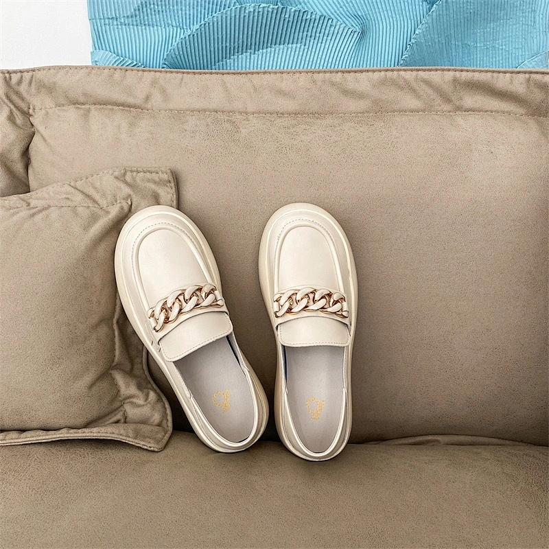 Ladies Platform Slip on Casual Walking Shoes Flats