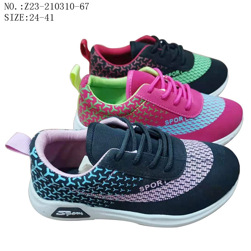 New Design Mesh Upper Children Sneaker Casual Sport Running Shoes