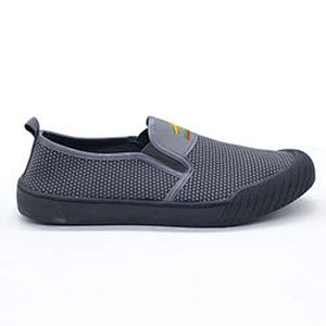 Factory customize Good Quality Cheap Men Injection Flat Casual Canvas Shoes with Customized with good price