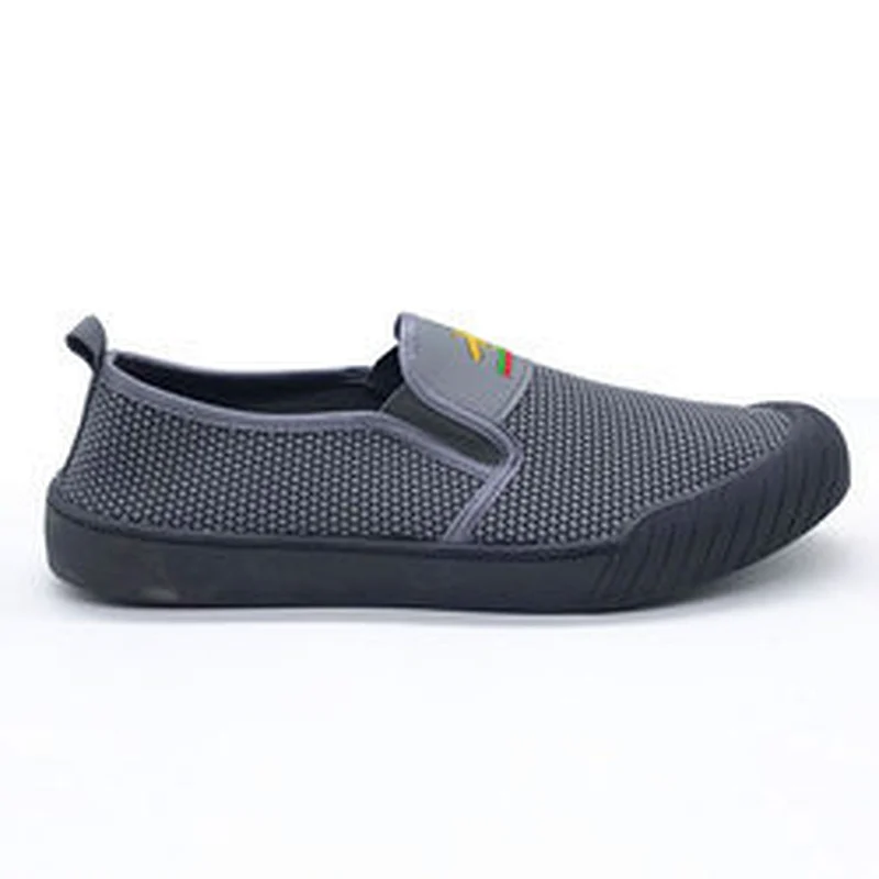 Factory customize Good Quality Cheap Men Injection Flat Casual Canvas Shoes with Customized with good price