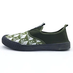 Hot Sale Cheap Men Flat Injection Casual Canvas Shoes with Customized