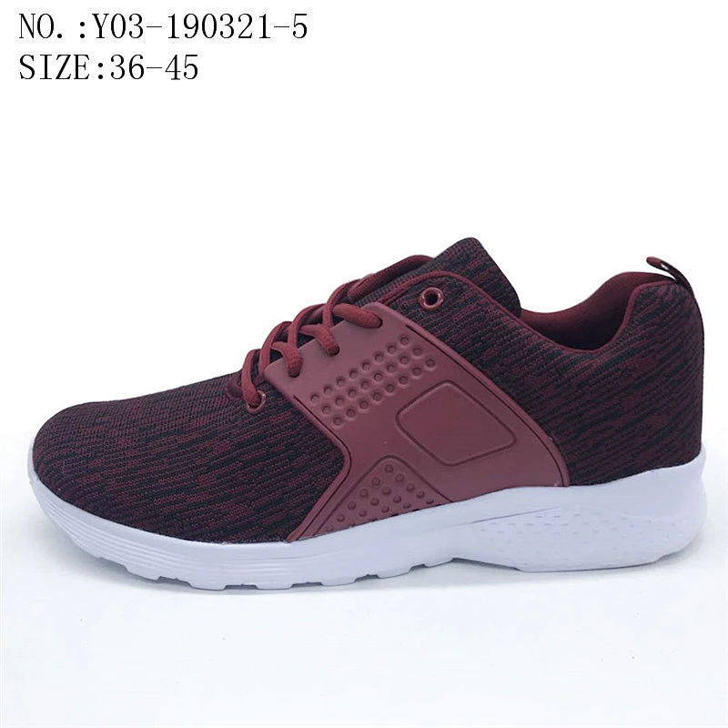 Latest design fashion mesh upper breathable casual men sport  running shoes
