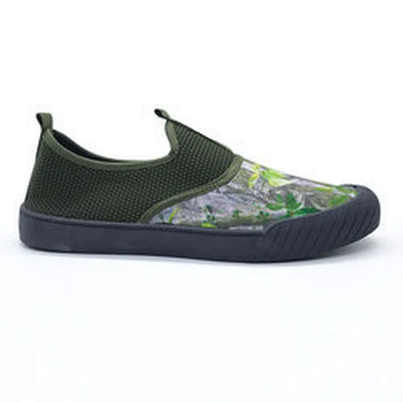 New Fashion Style Men Footwear Injection Canvas Casual Shoes with Customized
