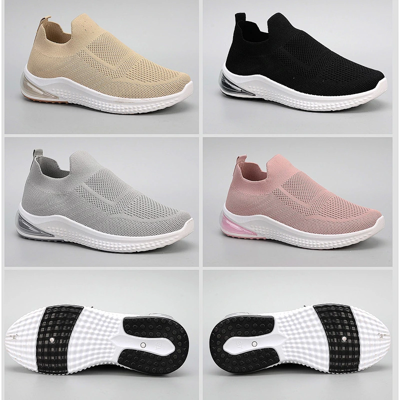 Custom Walking Style Sneakers Women Casual Sport Running Shoes