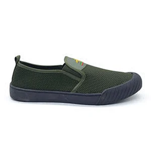 Factory customize Good Quality Cheap Men Injection Flat Casual Canvas Shoes with Customized with good price