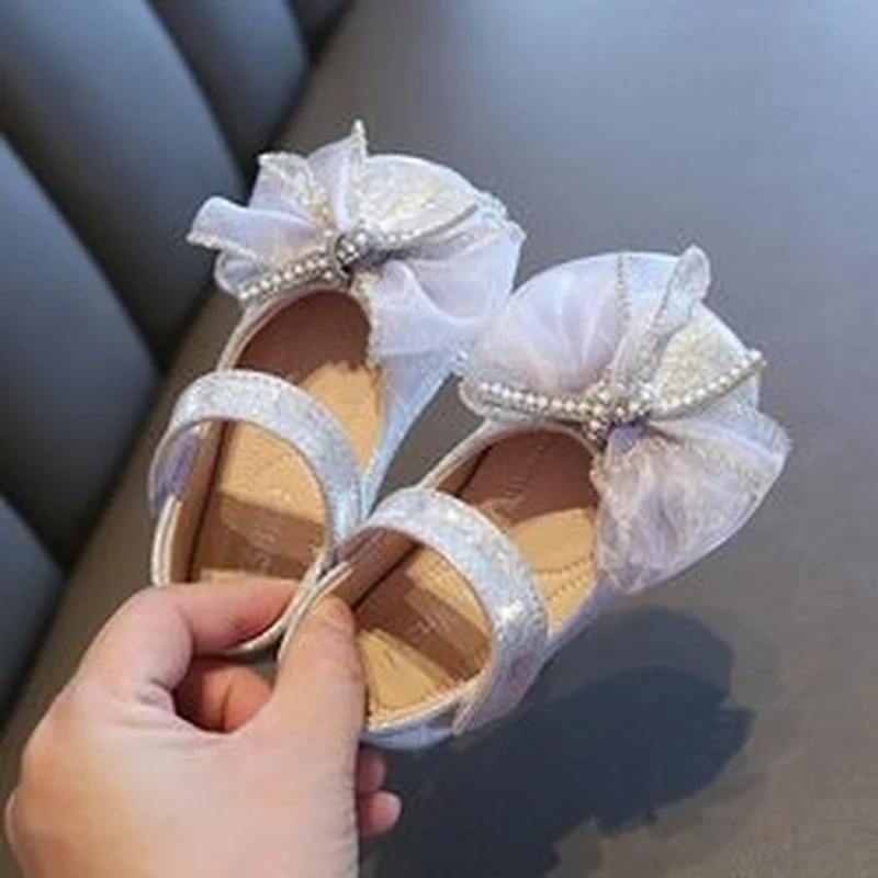 Children Party School Wedding Princess Dress Shoes Kids Mary Jane Flats