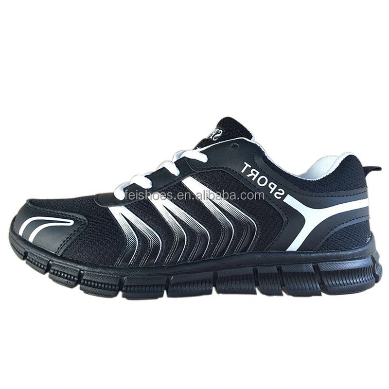 Factory men lace up Flashing casual Sneakers running Sport Shoes