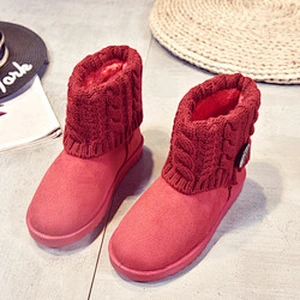 Women Winter Snow Boots Ladies Slip On Warm Ankle Boots
