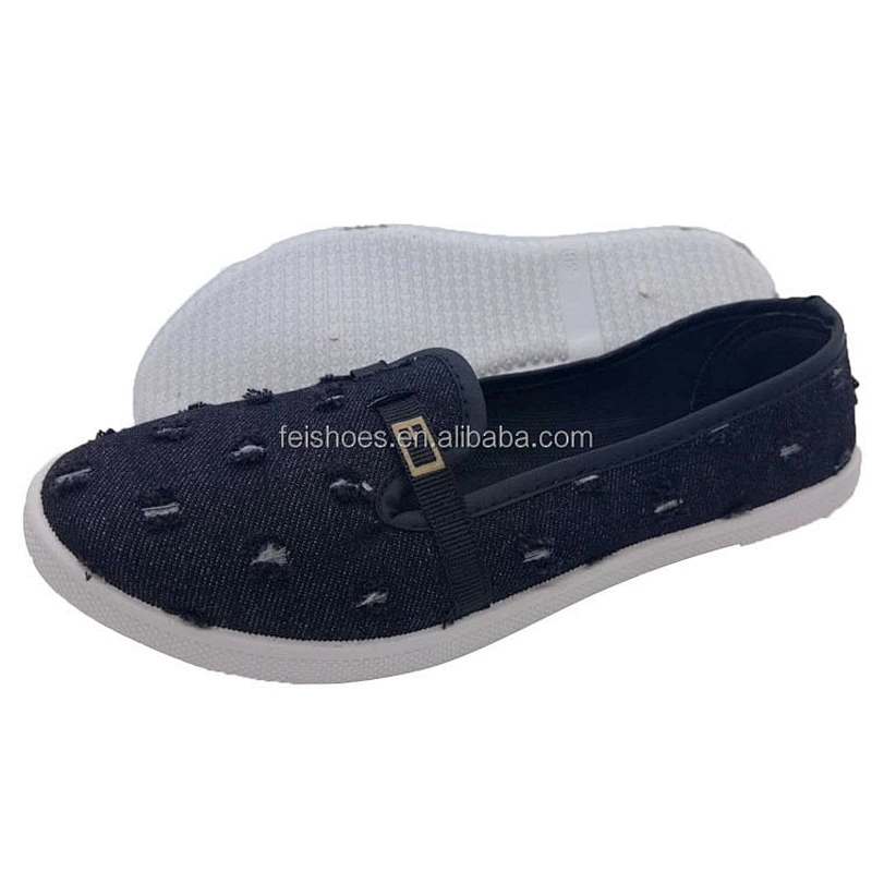 fashion  ladies casual canvas shoes leisure shoes for OEM LADY SHOES