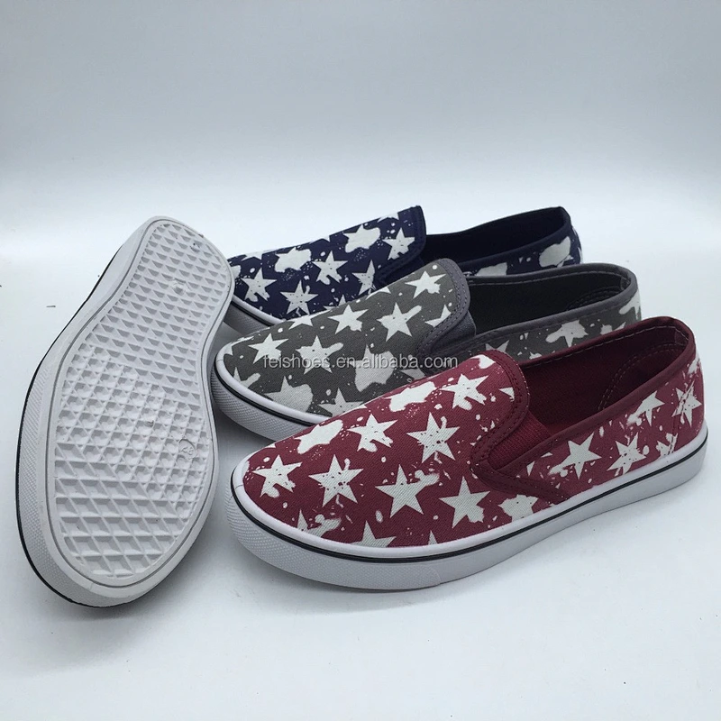 women shoes 2021 Customized women casual canvas sneakers slip on shoes casual shoes