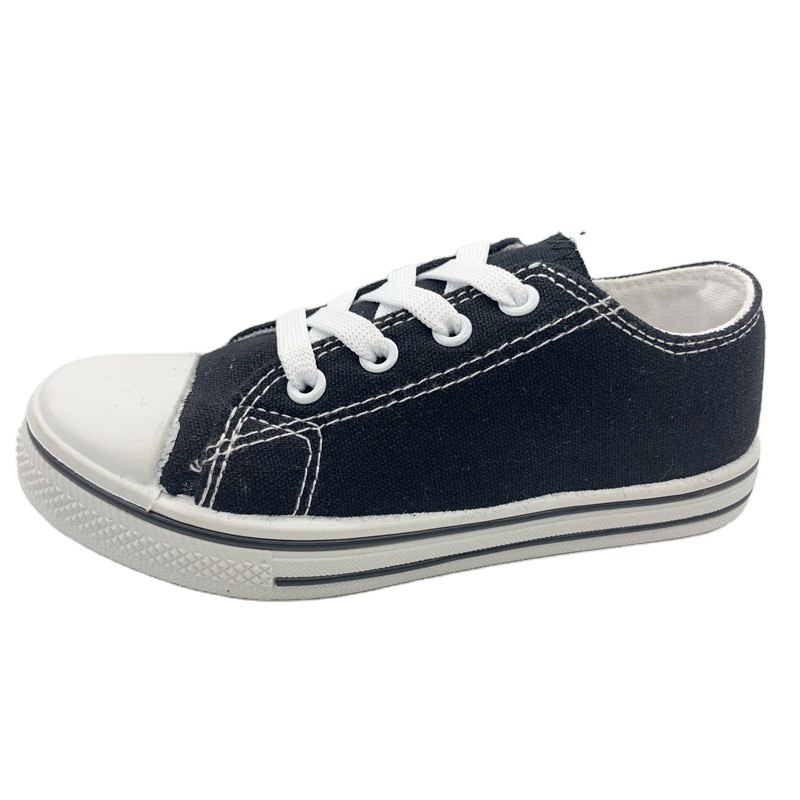 Classic Style Custom kids Injection Footwear Casual Canvas Shoes