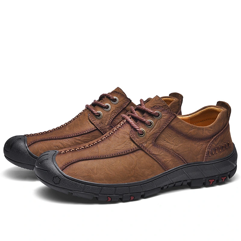 Men leather shoes men casual walking style shoes mens dress shoes