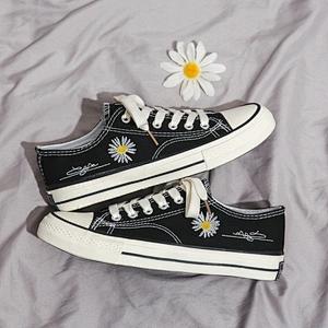 Ladies Casual Canvas Shoes Women Vulcanized Sneakers